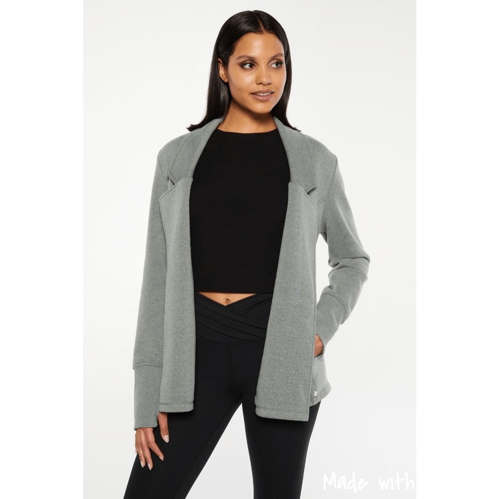 Marika Havana Cardigan Jacket in H. Urban Chic Gray S